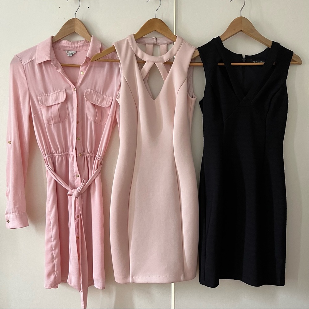 Guess 3 dresses set bundle